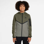 Veste Nike Sportswear Tech Fleece pour grand enfant - Olive moyen