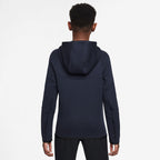 Nike Sportswear Tech Fleece Hoodie für ältere Kinder – Obsidian