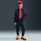 Nike Sportswear Tech Fleece Hoodie für ältere Kinder – Obsidian