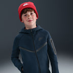Nike Sportswear Tech Fleece Hoodie für ältere Kinder – Obsidian