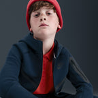 Nike Sportswear Tech Fleece Hoodie für ältere Kinder – Obsidian