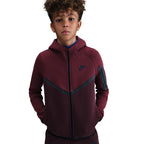 Sweat à capuche Nike Sportswear Tech Fleece pour grand enfant - Burgundy Crush