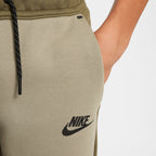 Nike Big Kids Tech Fleece Joggers - Medium Olive