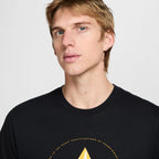 Nike Herren Sportswear Precision T-Shirt – Schwarz