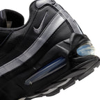 Nike Mens Air Max 95 "Big Bubble" - Black/Metallic Silver