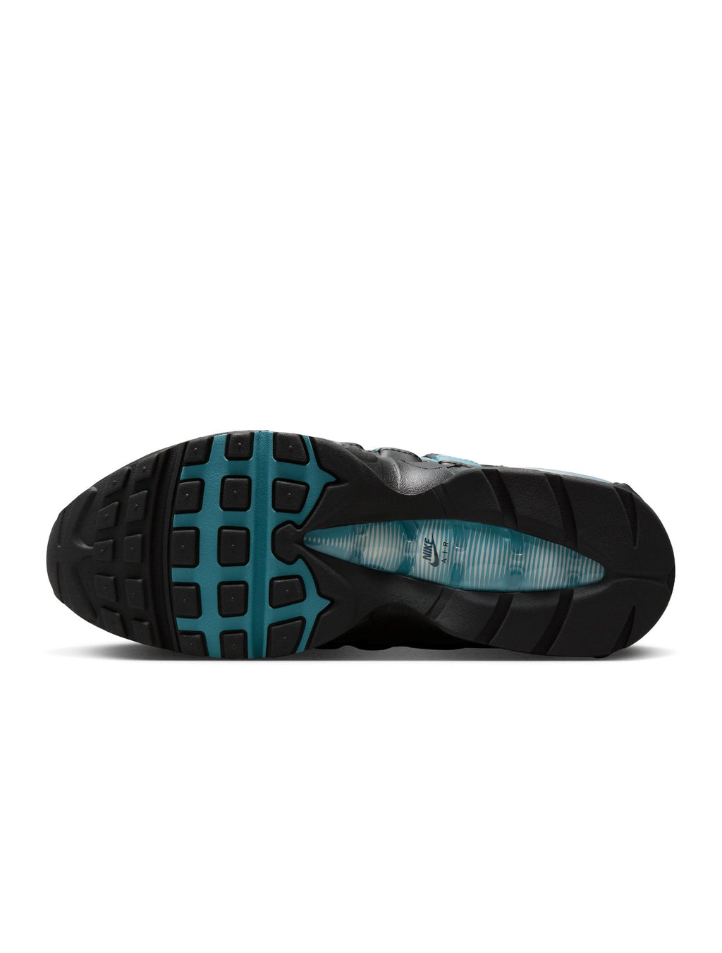 Nike Mens Air Max 95 "Big Bubble" - Black/Smokey Blue