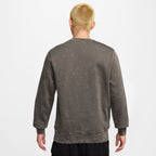 Nike - Sweat Ras du Cou Club Fleece Sportswear pour Homme - Cave Stone