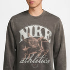 Nike - Sweat Ras du Cou Club Fleece Sportswear pour Homme - Cave Stone