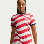 Nike USA Damen-Match-Trikot – Rot/Weiß