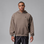 Haut à capuche molletonné Jordan Air Brooklyn pour Homme - Gris olive