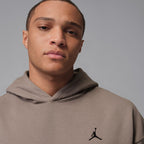 Haut à capuche molletonné Jordan Air Brooklyn pour Homme - Gris olive