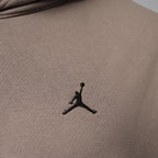 Haut à capuche molletonné Jordan Air Brooklyn pour Homme - Gris olive