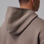 Haut à capuche molletonné Jordan Air Brooklyn pour Homme - Gris olive