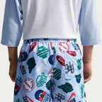 Nike Herren Sportswear Club Woven Flow Shorts – Hydrogen Blue