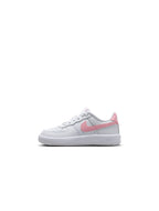 Nike (PS) Force 1 Low - Blanc/Rose clair