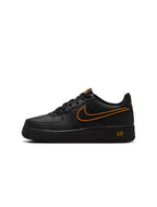 Nike Big Kids Air Force 1 - Schwarz/Sundial