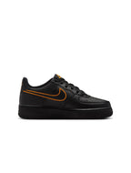 Nike Big Kids Air Force 1 - Schwarz/Sundial