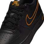 Nike Big Kids Air Force 1 - Schwarz/Sundial