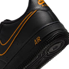 Nike Big Kids Air Force 1 - Schwarz/Sundial