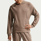 Hoodie pullover Nike NanoKnit pour homme - Marron Vison