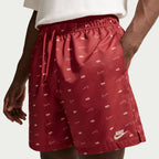 Nike Herren Sportswear Club Woven Flow Shorts – Team Crimson