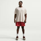 Nike Herren Sportswear Club Woven Flow Shorts – Team Crimson
