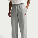 Pantalon de jogging Nike Solo Swoosh pour homme - Gris/Blanc