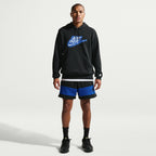 Nike Herren Fleece-Kapuzenpullover – Schwarz