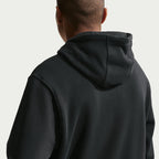 Nike Herren Fleece-Kapuzenpullover – Schwarz