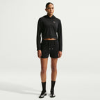 Sweat à Capuche Léger en Maille Nike Sportswear Chill pour Femme - Noir/Craie