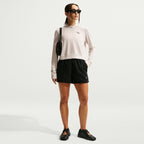 Sweat à capuche léger en maille Nike Sportswear Chill pour femme - Marron clair Orewood