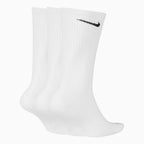 Nike – Chaussettes montantes légères Everyday Plus (lot de 3) – Blanc