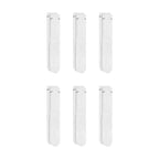 Nike Dri-Fit 6-Pack Cushioned Crew Socks - White