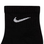 Nike Herren Everyday Cushioned Knöchelsocken, 6er-Pack – Schwarz