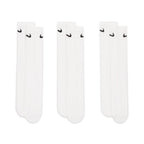 Chaussettes courtes légères Nike Everyday (lot de 3) - Blanc