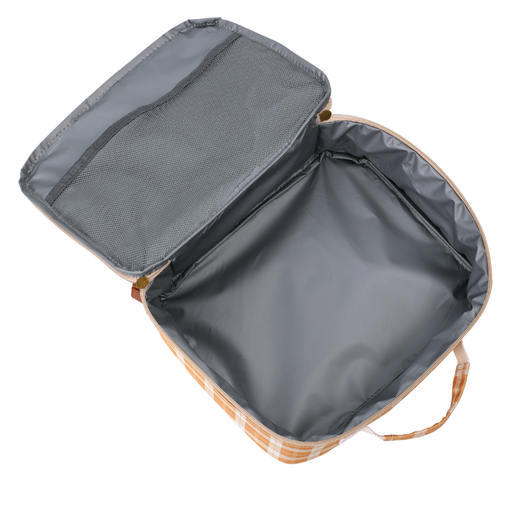Insulated Lunch Bag | Buckwheat Plaid - The7Letter