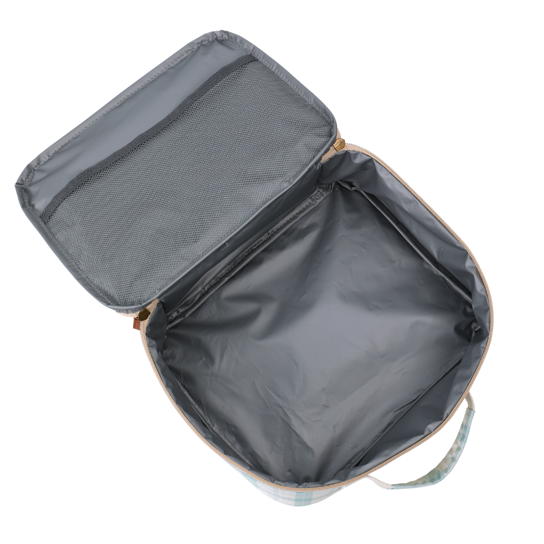 Insulated Lunch Bag | Fern Plaid - The7Letter