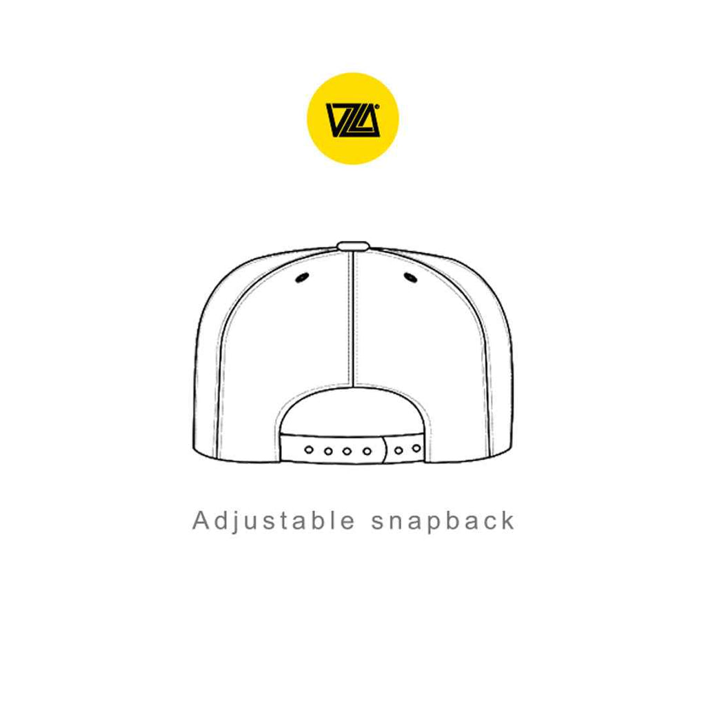 VZLA Flat Bill Snapback Hat (Guacamaya)
