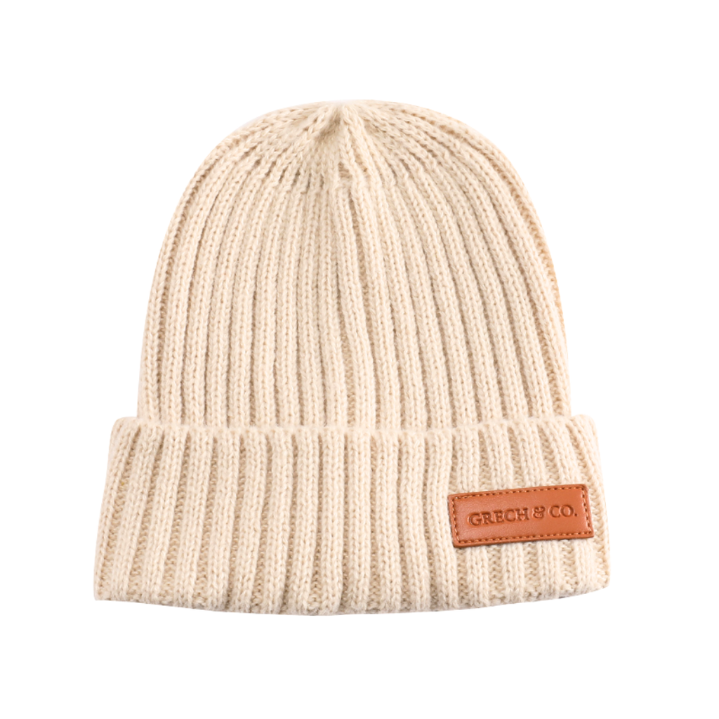Knit Beanie Wide Rib | Atlas - The7Letter