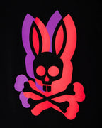 T-shirt graphique Psycho Bunny Groves - Noir