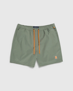 Short de bain Psycho Bunny Malte à couleur changeante - Vert Agave