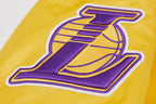 Pro Standard LA Lakers Big Logo Satinjacke - Gold