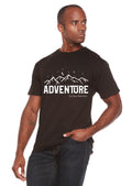 Adventure Printed Men's Bamboo Viscose/Organic Cotton Short Sleeve T-Shirt - The7Letter