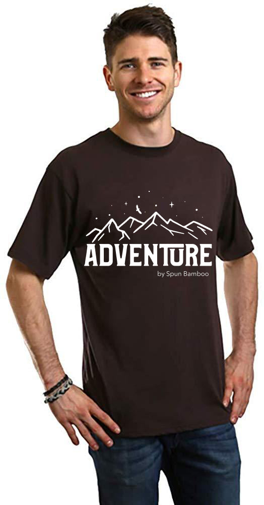 Adventure Printed Men's Bamboo Viscose/Organic Cotton Short Sleeve T-Shirt - The7Letter
