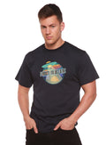 I Want to Believe Men's Bamboo Short Sleeve Printed T-Shirt - The7Letter