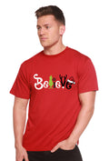 Believe Christmas Printed Men's Bamboo T-Shirt - The7Letter