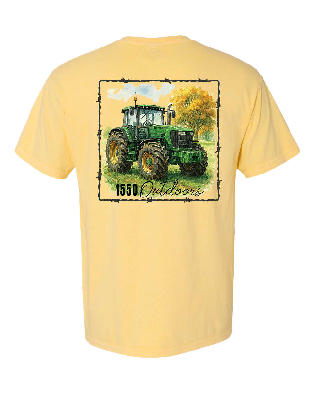 T-shirt Enfant Tracteur Vert