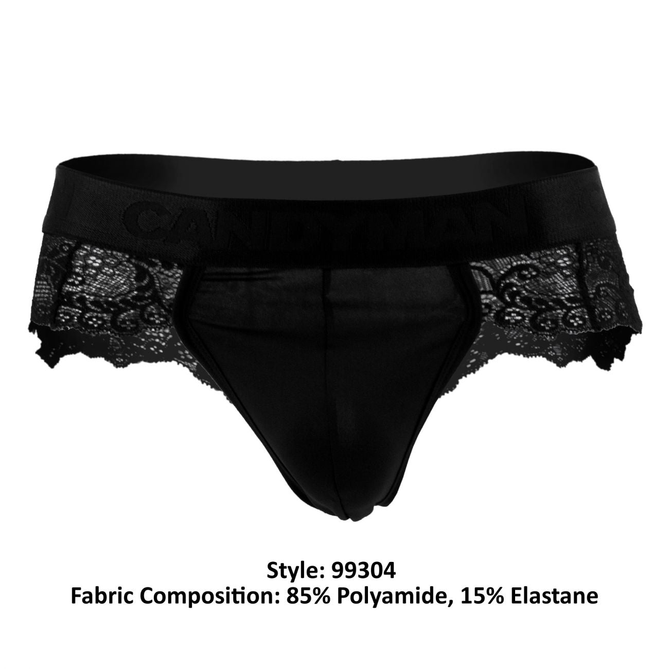 CandyMan 99304 Strings Couleur Noir
