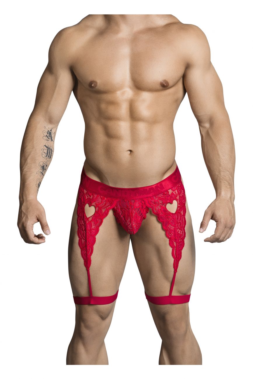 CandyMan 99310 Strings Couleur Rouge