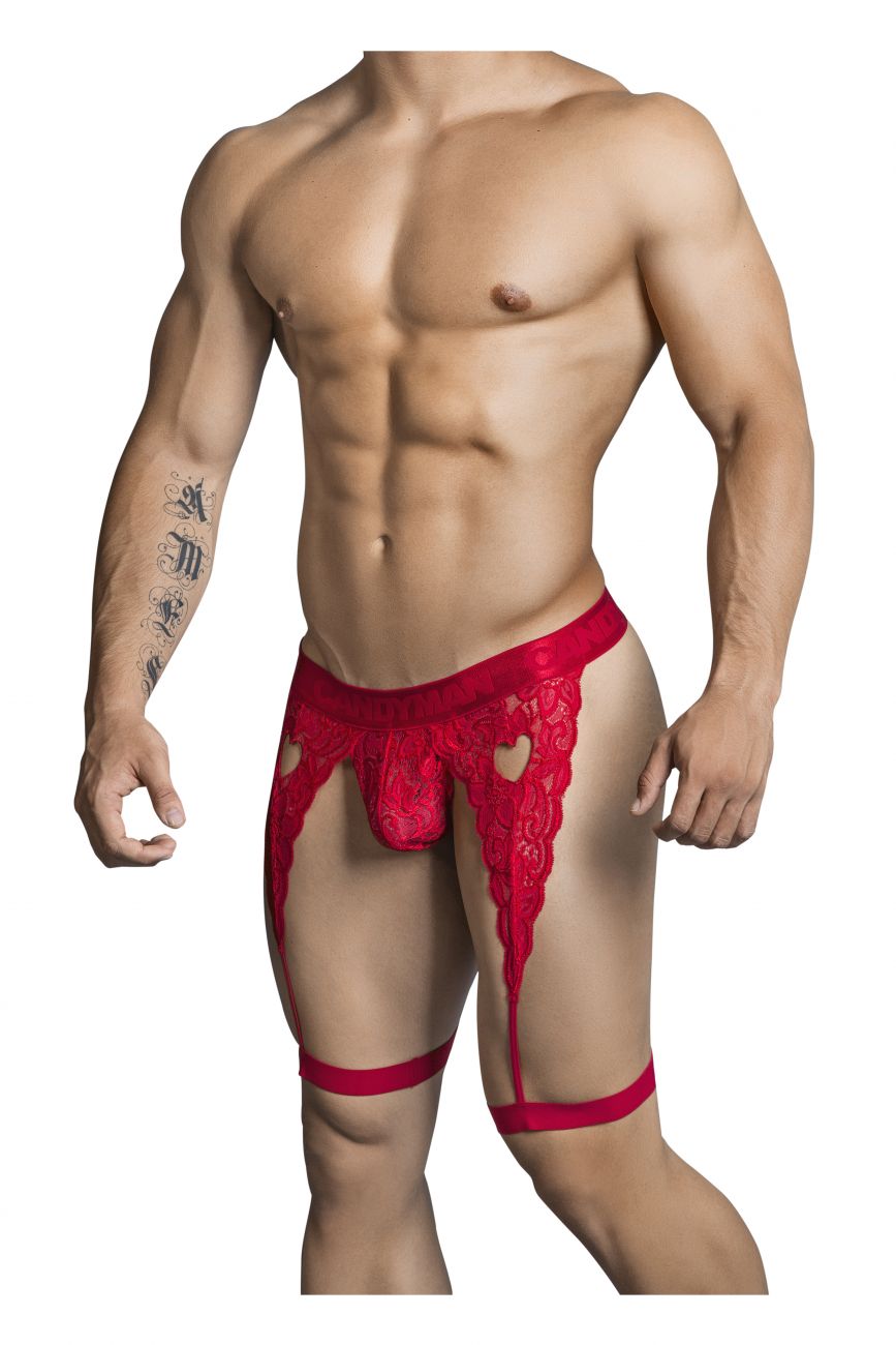 CandyMan 99310 Strings Couleur Rouge